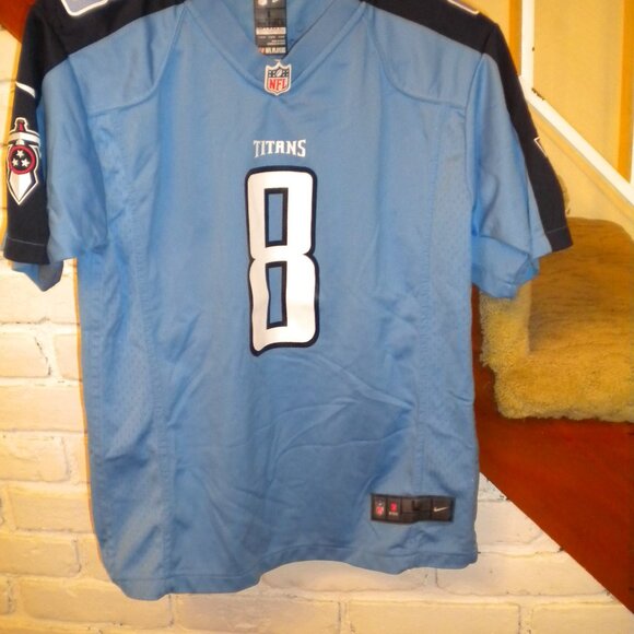 Authentic Nike Marcus Mariota #8 Tennessee Titans NFL Football Jersey - Picture 1 of 2
